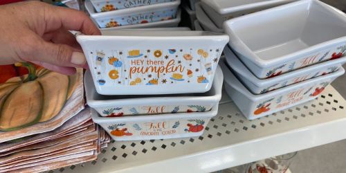 Dollar Tree Fall Dinnerware & Kitchen Items Just $1.25