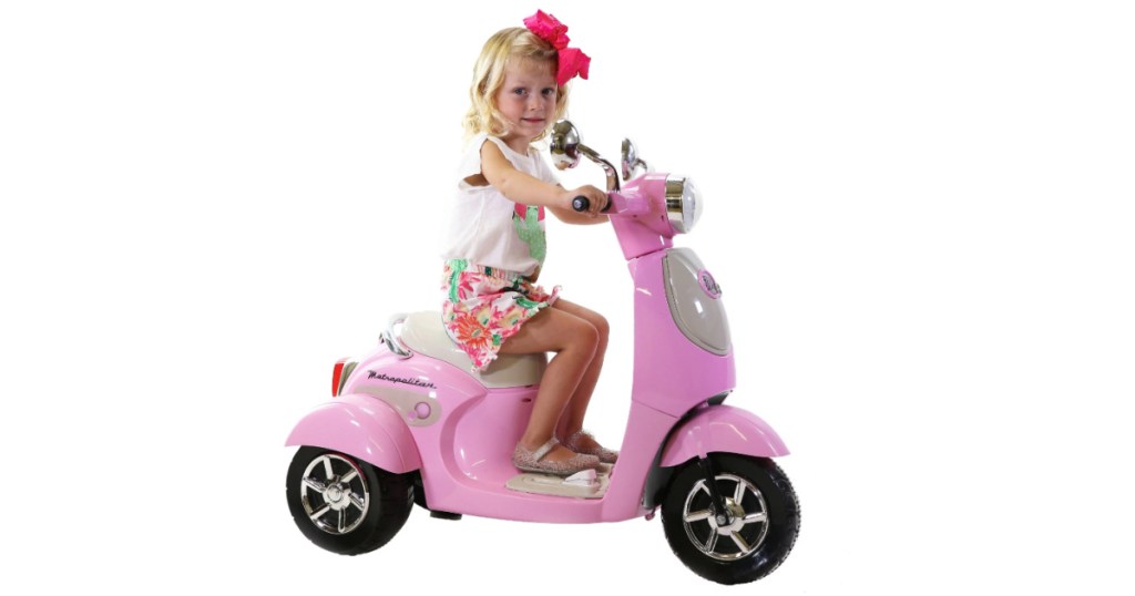 6 Volt Honda Metropolitan Pink Battery Powered Ride-on Pink