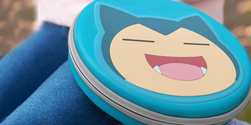 Nintendo Switch Pokemon Snorlax Gaming Case Just $19 on Amazon (Regularly $28) | Compatible w/ Switch or Switch Lite!