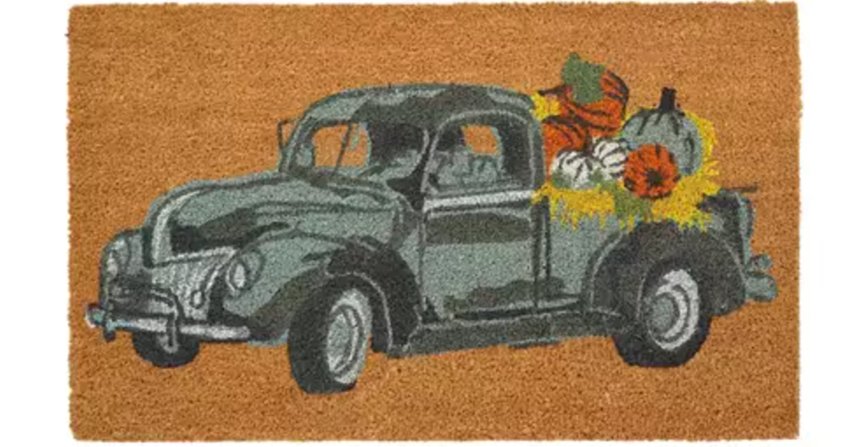 Truck Harvest Doormat