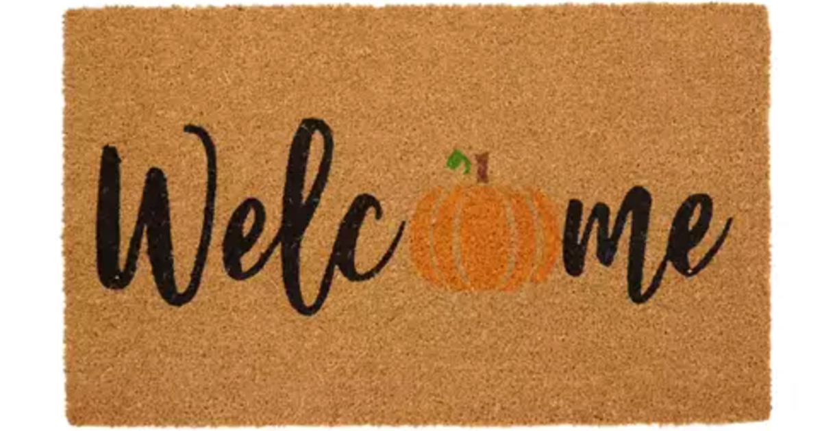 Welcome Halloween Doormat