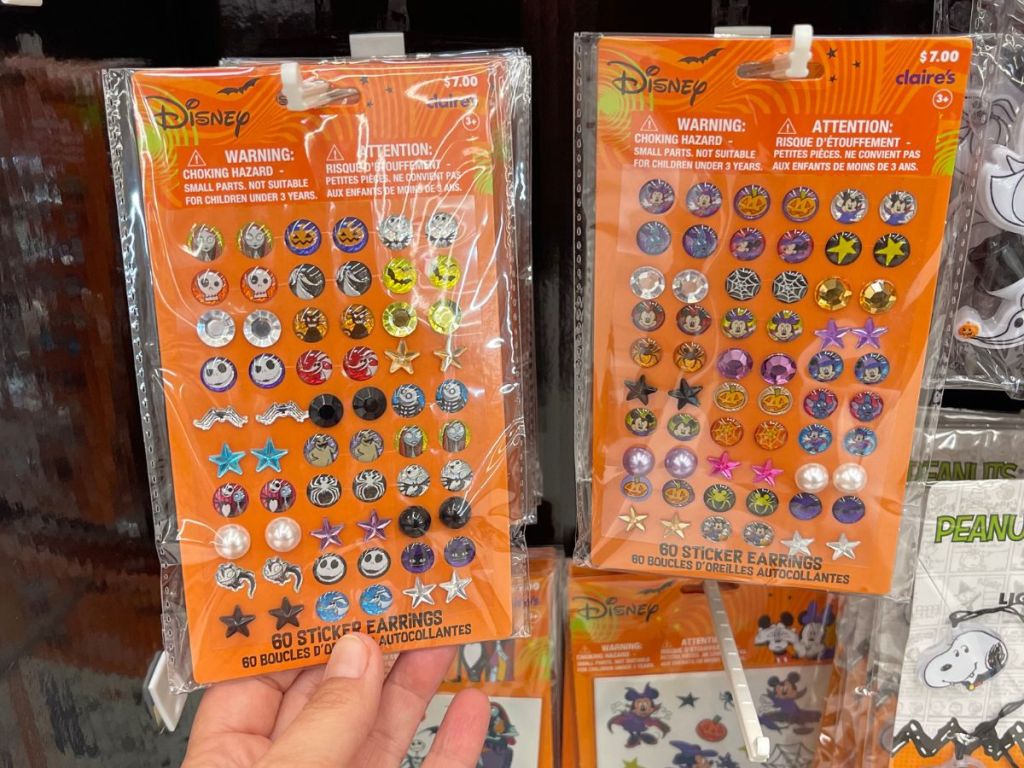 Claire's Disney Sticker Earrings