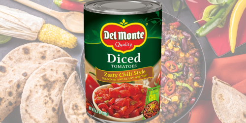 Del Monte Diced Tomatoes Just 93¢ Shipped on Amazon (Great for Chili, Pasta Sauce & More!)