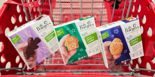 50% Off Dr. Praeger’s Frozen Chick’n & Brownie Littles at Target | Gluten & Soy Free