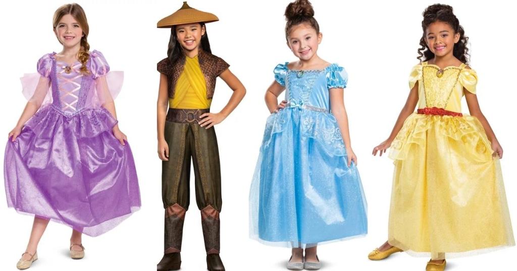 disney princess girls halloween costumes