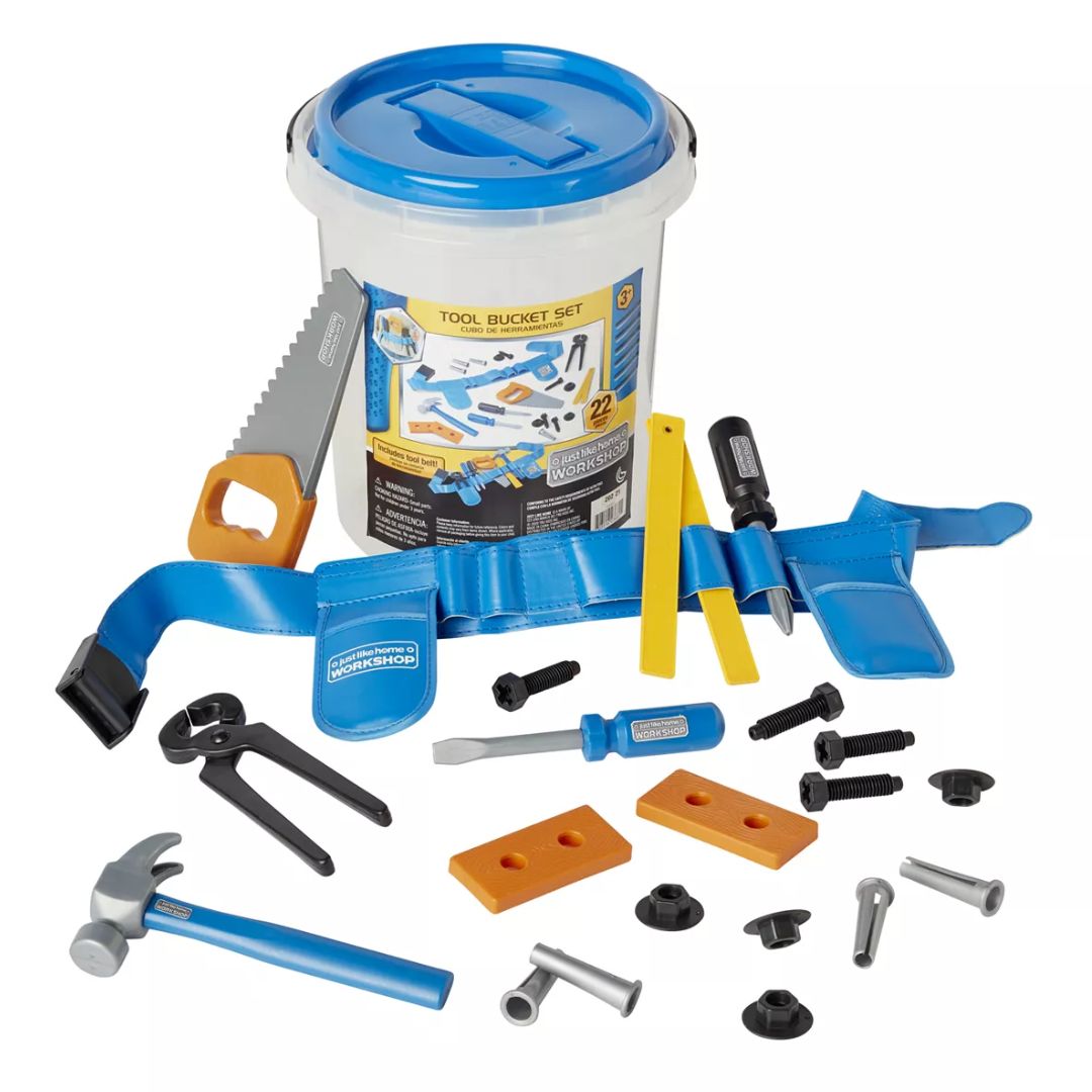 Kids Tool Bucket Toy Set by Toys R Us for Macy's