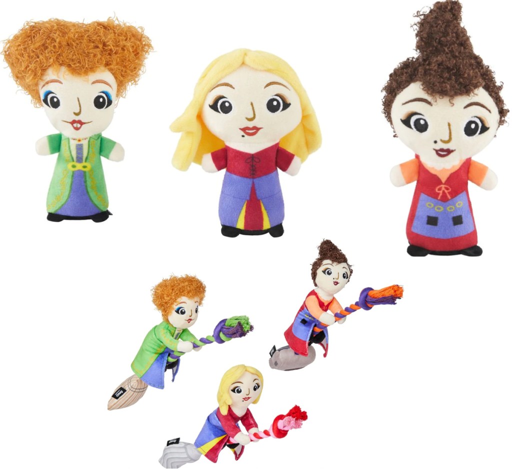 Hocus Pocus dog toys