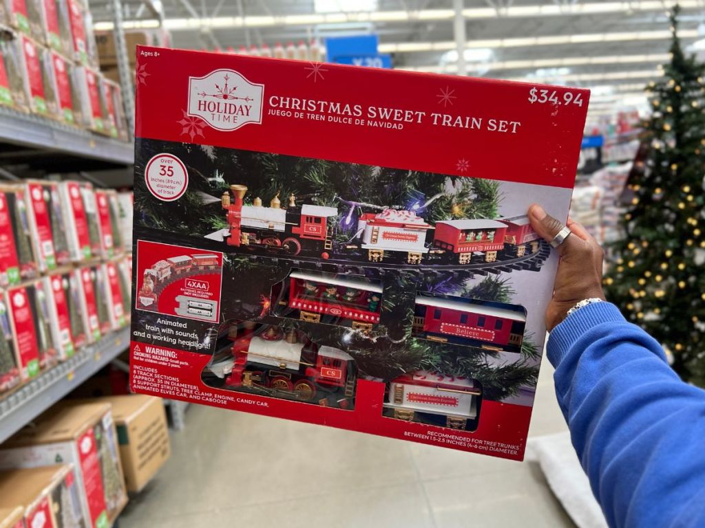 A Holiday Time Christmas Sweet Train Set