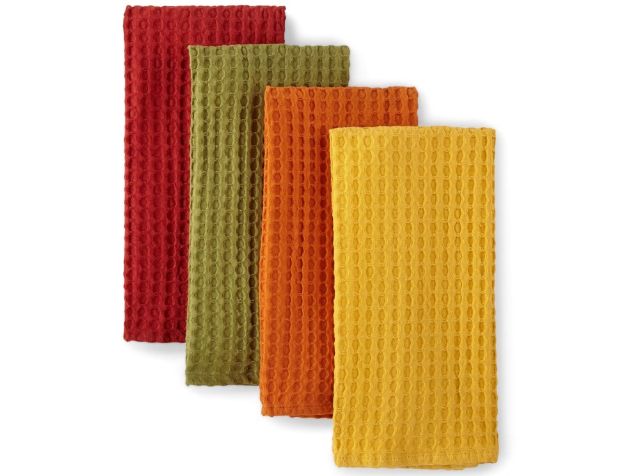 Homewear Harvest Waffle 4-pc. Kitchen Towel