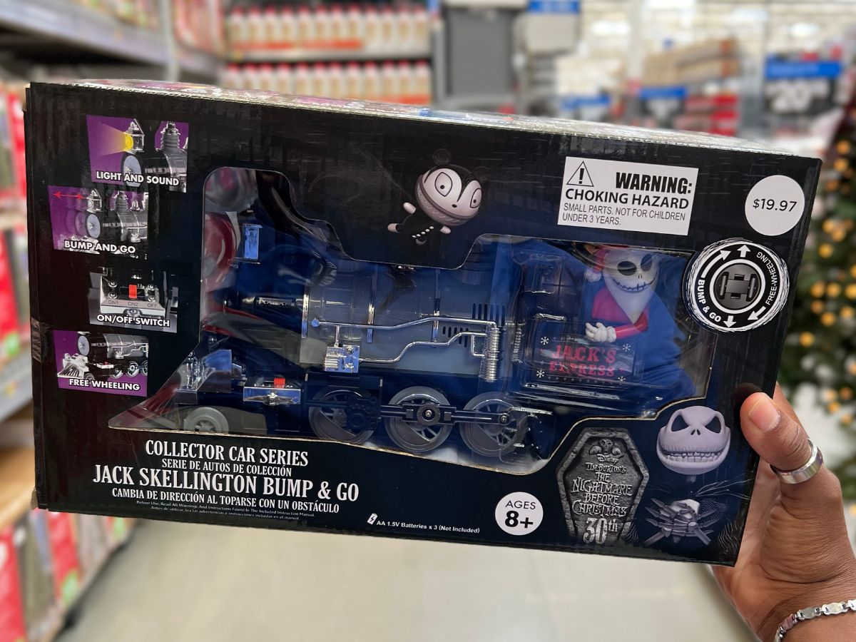 Jack Skellington Bump & Go Train