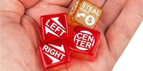 Left Right Center Jackpot Game Only $2.95 on Amazon (Unique Stocking Stuffer Idea!)