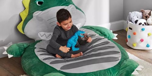 Big Floor Cushions for Kids Only $79.98 on SamsClub.com (Dinosaur & Unicorn Designs)