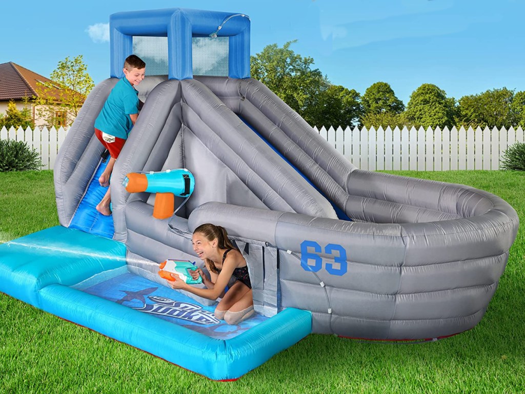 Nerf Super Soaker Mega Battle Carrier Bounce House