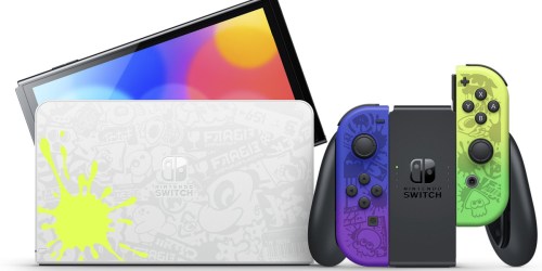 Nintendo Switch OLED Model Splatoon 3 Special Edition Now Available on Walmart.com