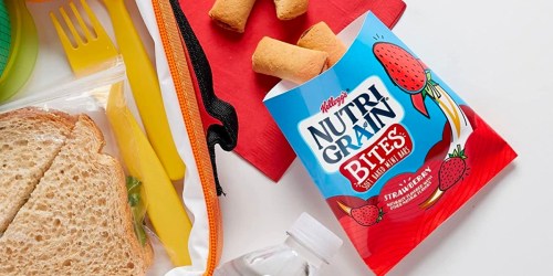 Kellogg’s Nutri-Grain Breakfast Bars Bites 25-Pack Only $11.65 on Amazon
