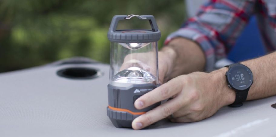Ozark Trail LED Lantern Just $4.96 on Walmart.com (Reg. $15)