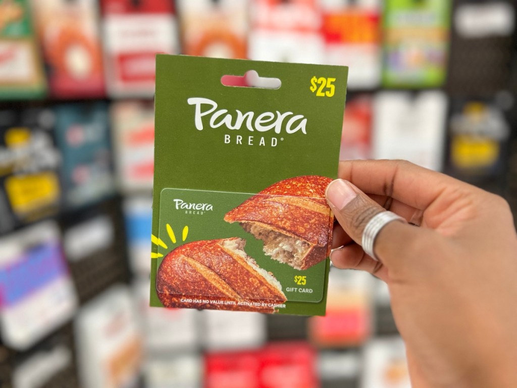 panera gift card in store