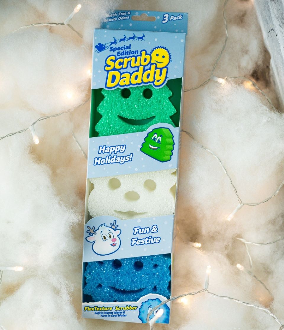 Scrub Daddy Holiday Sponges
