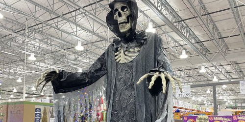 Costco Halloween Decor is Here | $60 Off HUGE 10-Foot Reaper Skeleton + More