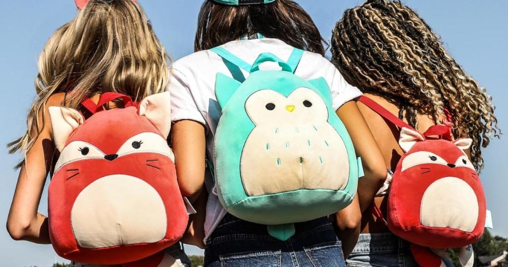 Squishmallows 10" Plush Mini Backpacks