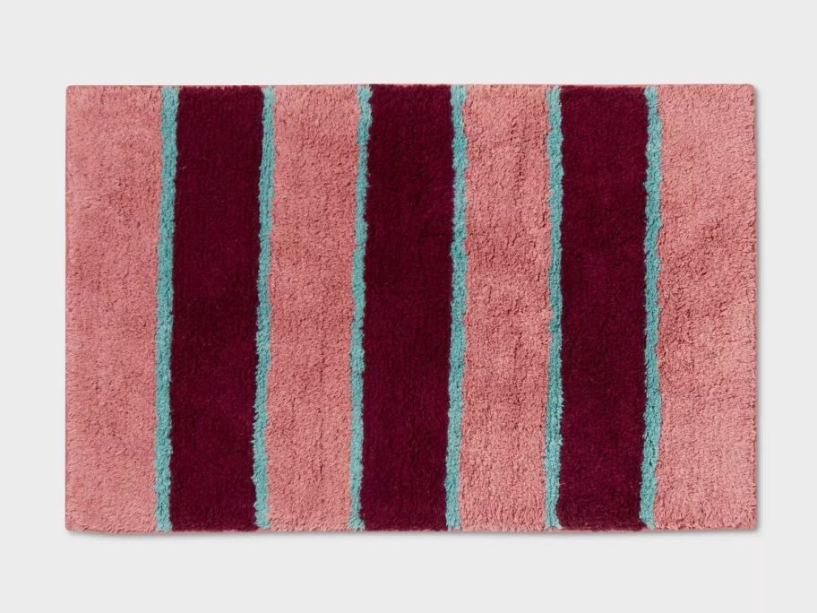 Threshold 18x28 Color Block Striped Bath Rug