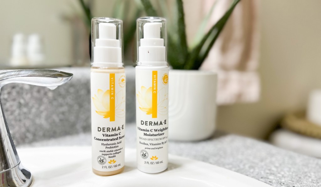 moisturizer and serum 