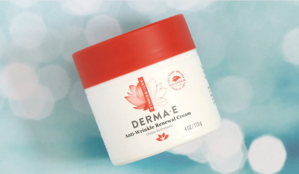 jar of wrinkle cream