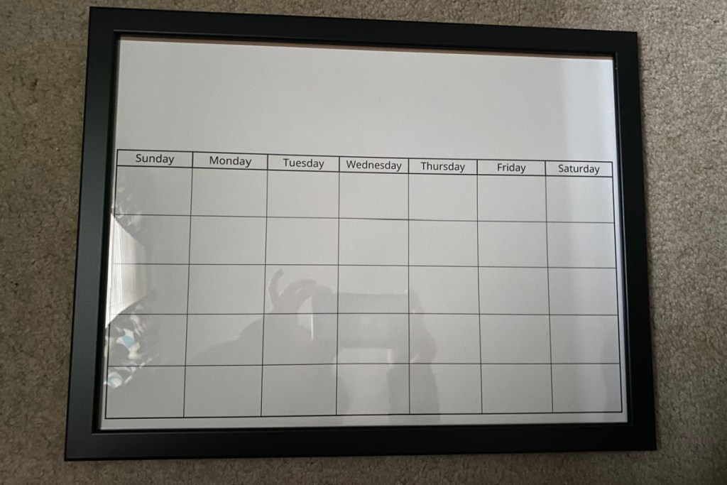 diy white board