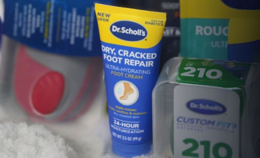 dr scholl's dry cracked foot cream