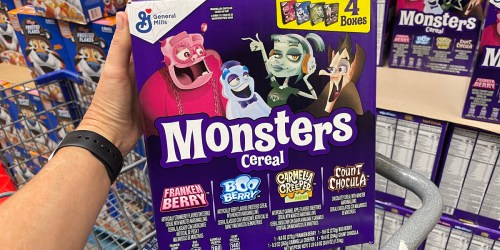 General Mills Monsters Cereal 4-Pack Just $8.48 at Sam’s Club