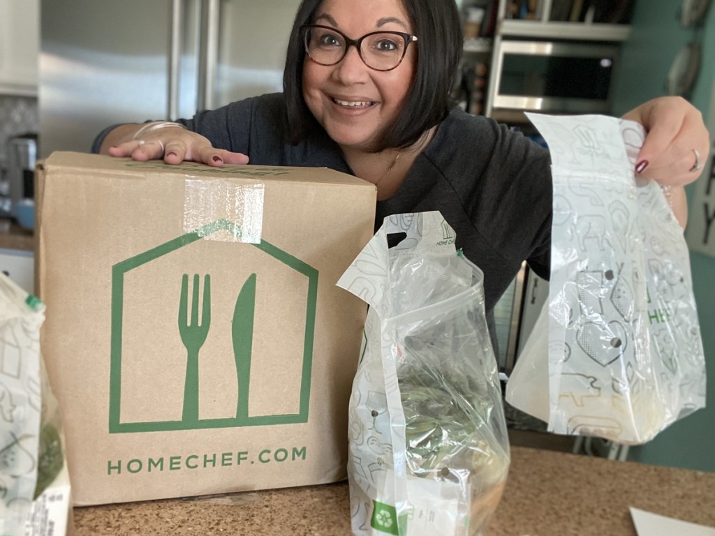 woman with Home Chef