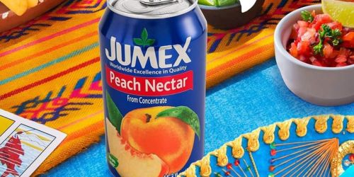 Jumex Peach Nectar Only 50¢ Shipped on Amazon | Great Mixer for Smoothies & Cocktails!