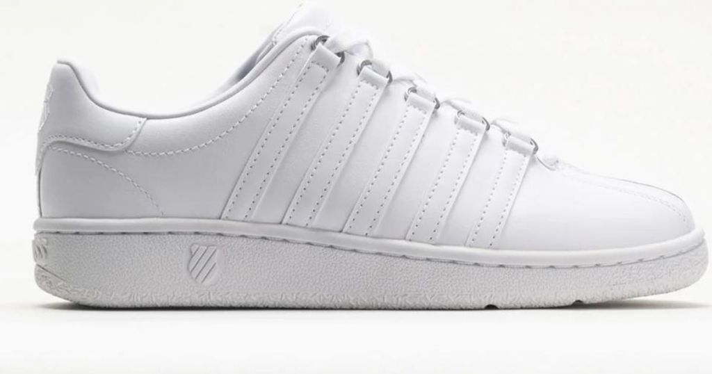 white K-Swiss shoe