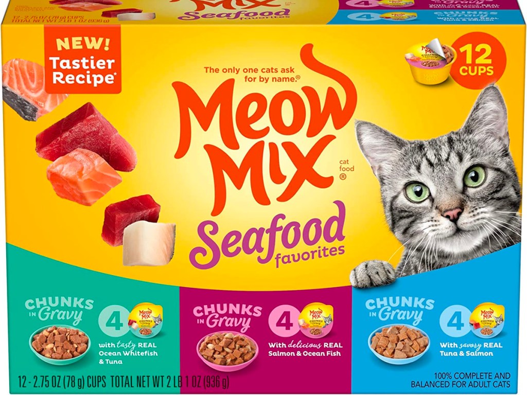 meow mix cat food