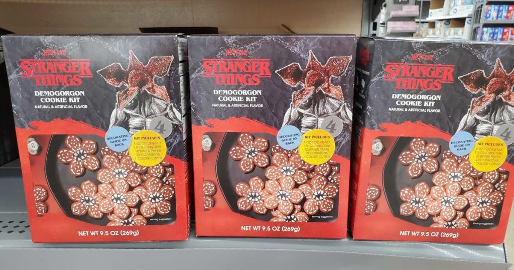 3 Stranger Things Demogorgon Cookie Kits