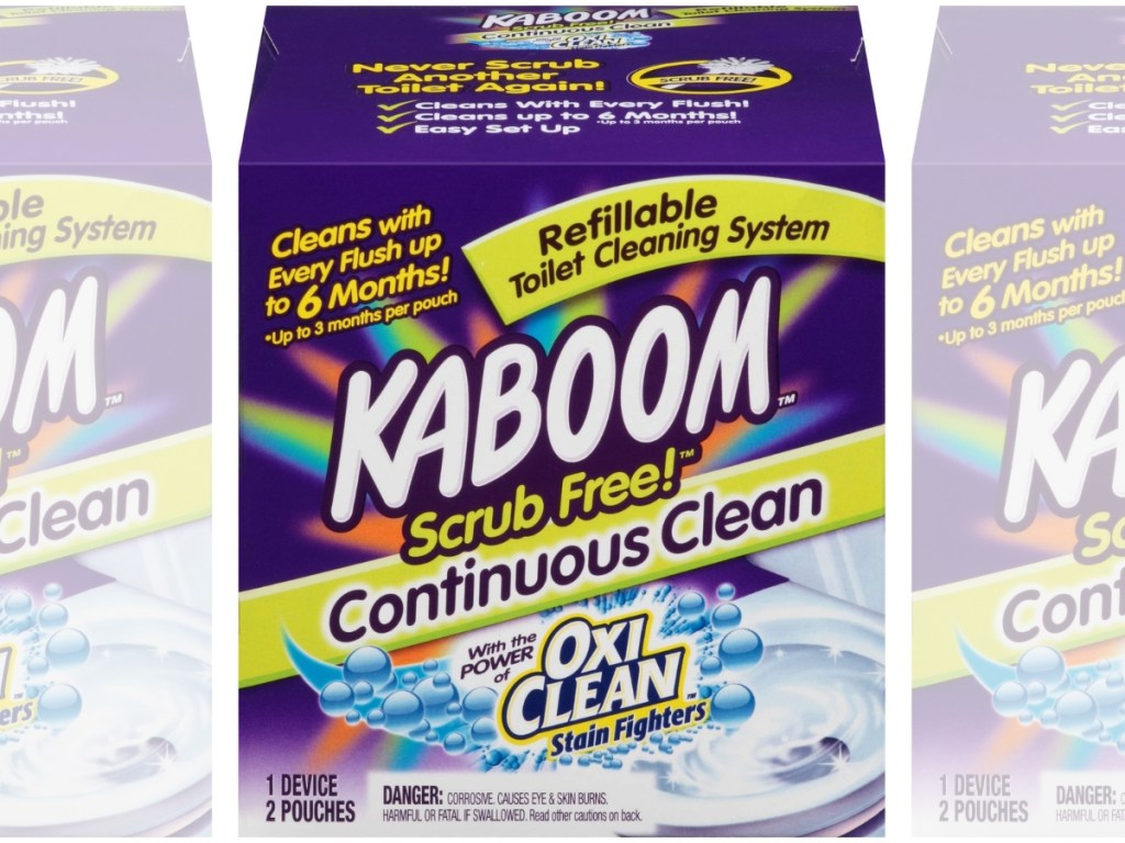 Kaboom Scrub Free! Toilet Cleaning System