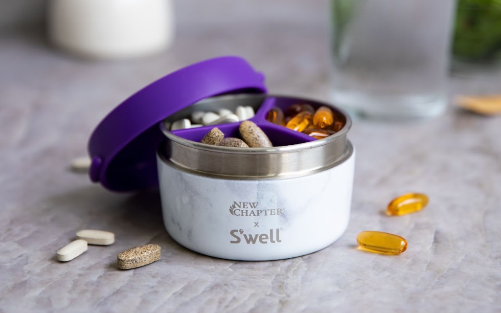 swell X new chapter vitamin organizer