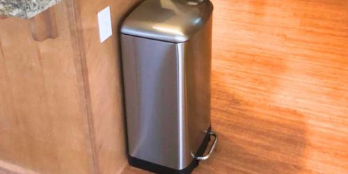 Amazon Basics 40-Liter Stainless Steel Trash Can Just $35.60 Shipped on Amazon (Reg. $67) + More