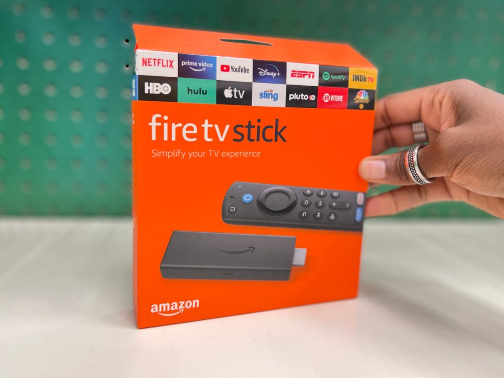 Amazon Fire TV Stick on counter