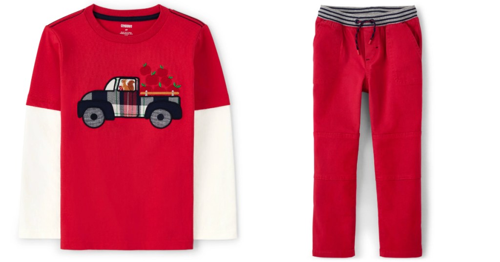 Boys shirt and pants