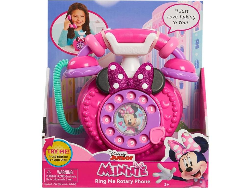 Disney Junior Minnie Mouse Ring Me Rotary Phone