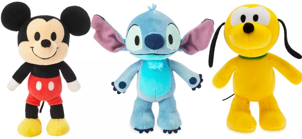 three nuimos plush