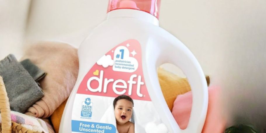 Dreft Laundry Detergent 92oz Just $16.97 + $2.20 Amazon Credit