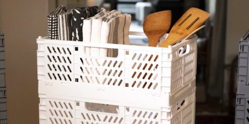Collapsible Storage Crates 3-Pack Just $6.54 on Walmart.com (Regularly $13)