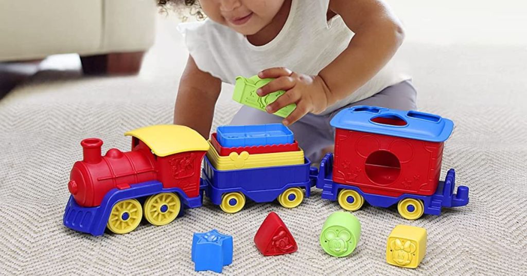 Green Toys Mickey Sorting Train