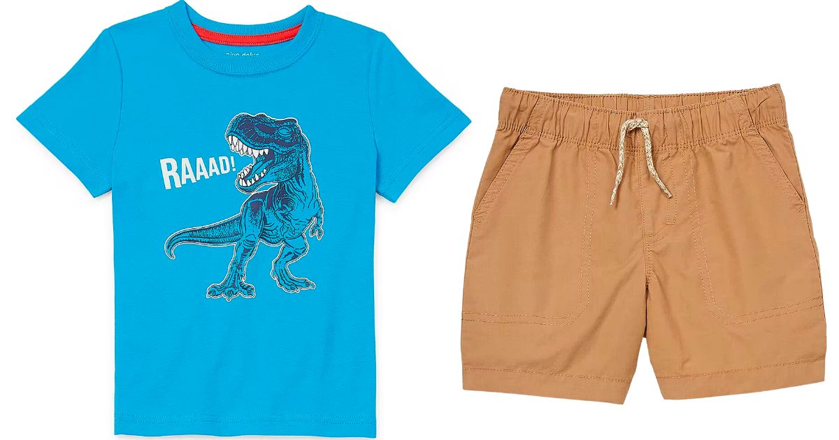 JC Penney big and little boys, toddler and baby pants and shorts