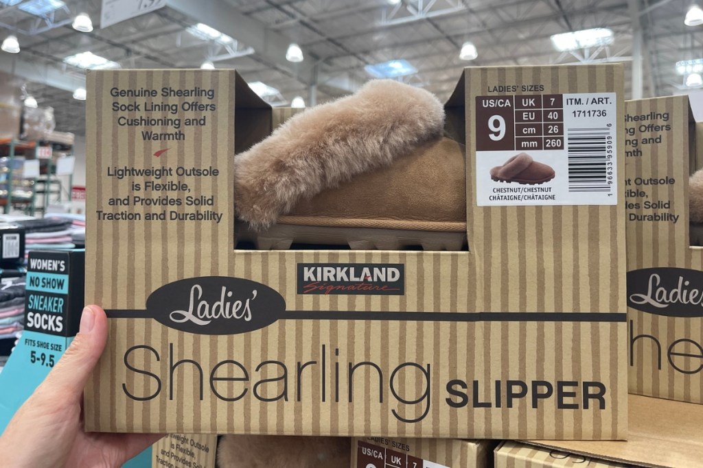 Kirkland Signature Ladies Shearling Slippers