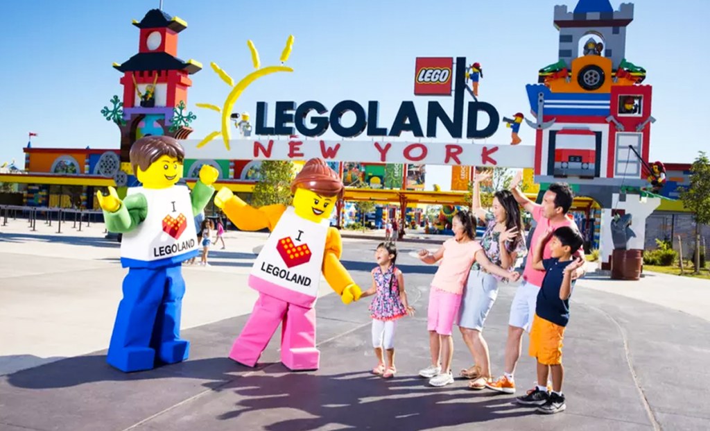 family at legoland new york