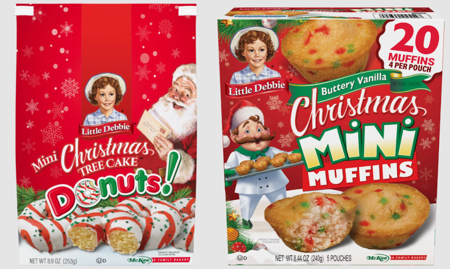 new little debbie snacks for 2024 including mini muffins and mini donuts