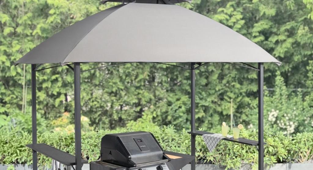 Mainstays Ledger 5' x 8' Outdoor Grill Gazebo